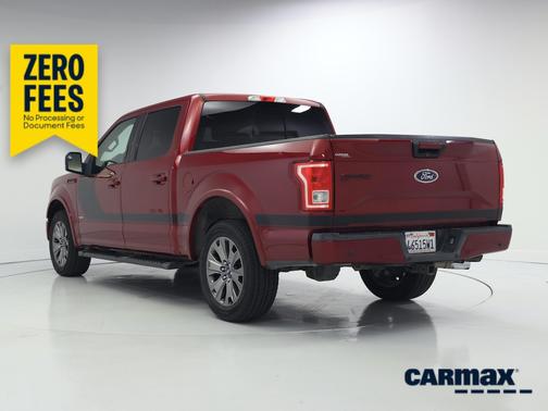 Burgundy 2016 Ford F-150 XLT