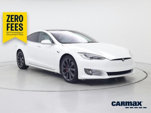 White 2020 Tesla Model S Performance