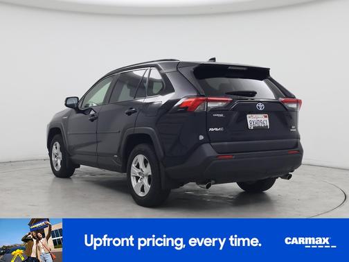 Black 2021 Toyota RAV4 Hybrid LE
