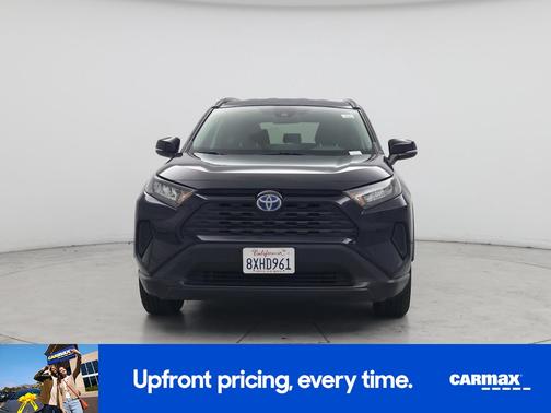 Black 2021 Toyota RAV4 Hybrid LE
