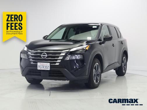 Black 2025 Nissan Rogue SV