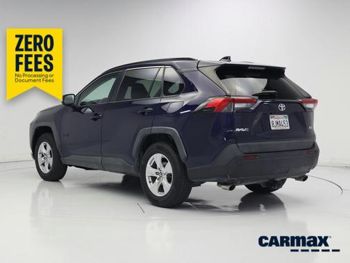 Blue 2019 Toyota RAV4 XLE