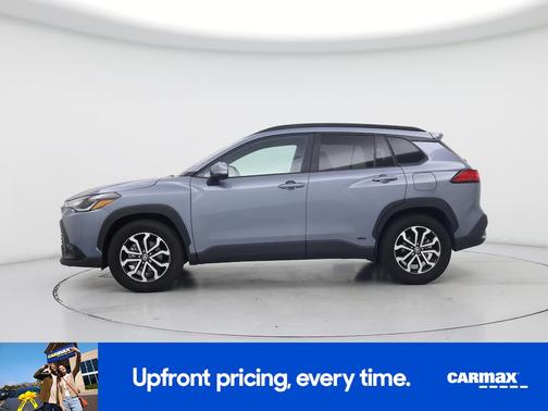 Blue 2023 Toyota Corolla Cross Hybrid SE