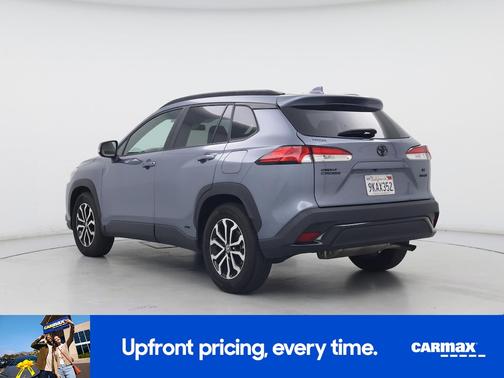 Blue 2023 Toyota Corolla Cross Hybrid SE