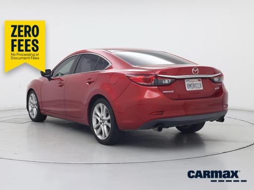 Red 2016 Mazda Mazda6 I Touring