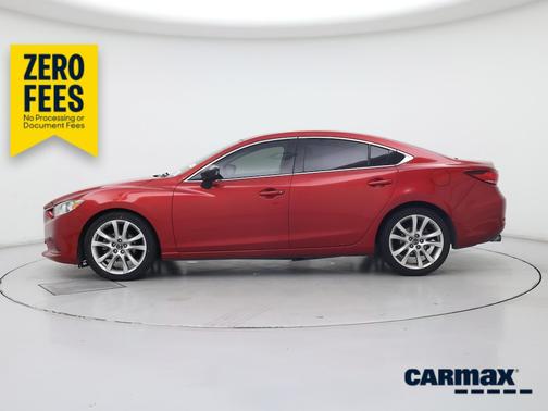 Red 2016 Mazda Mazda6 I Touring