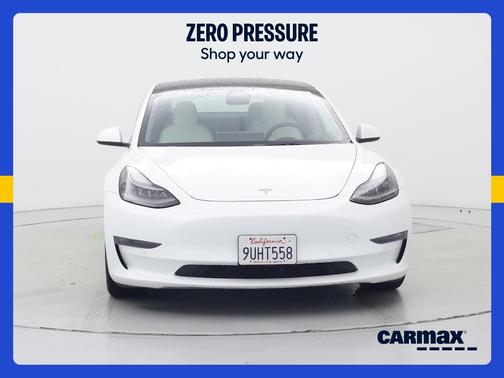 White 2022 Tesla Model 3 Long Range
