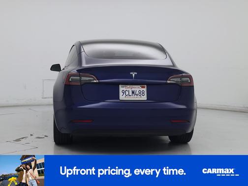 Blue 2022 Tesla Model 3