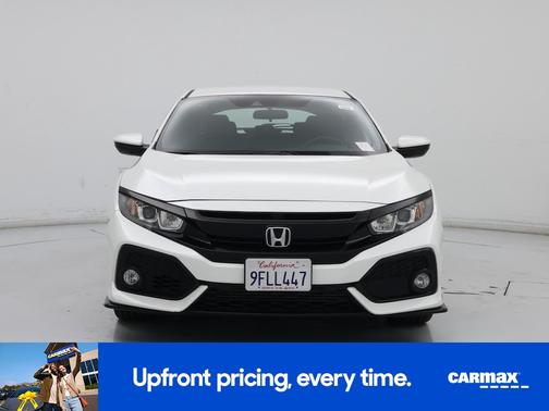 White 2019 Honda Civic Sport