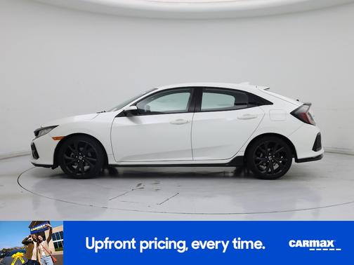White 2019 Honda Civic Sport