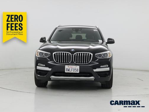 Black 2018 BMW X3 XDrive30i