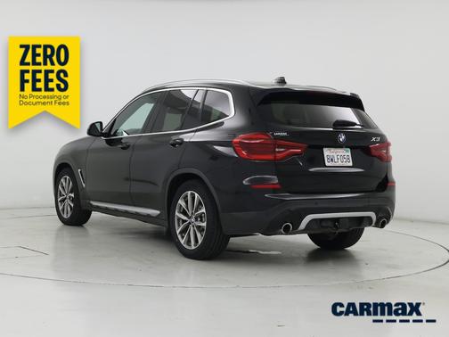 Black 2018 BMW X3 XDrive30i