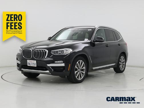 Black 2018 BMW X3 XDrive30i