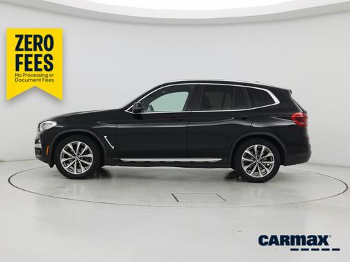 Black 2018 BMW X3 XDrive30i