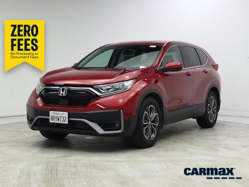 Red 2020 Honda CR-V EX-L