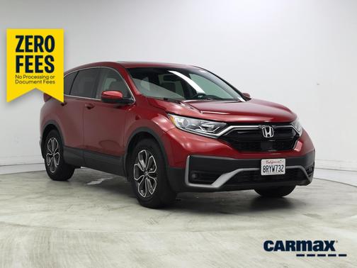 Red 2020 Honda CR-V EX-L