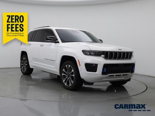 White 2023 Jeep Grand Cherokee 4xe Overland