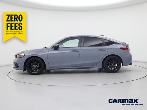 Gray 2022 Honda Civic Sport