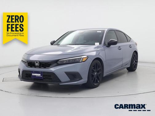 Gray 2022 Honda Civic Sport