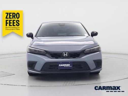 Gray 2022 Honda Civic Sport