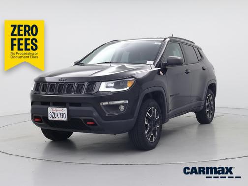 Black 2019 Jeep Compass Trailhawk