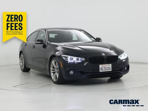 Black 2019 BMW 430 I Gran Coupe