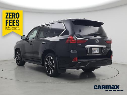 Black 2021 Lexus LX 570