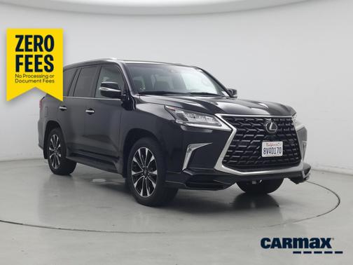 Black 2021 Lexus LX 570