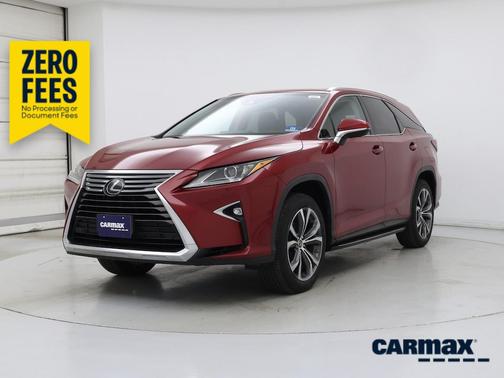 Red 2018 Lexus RX 350 L