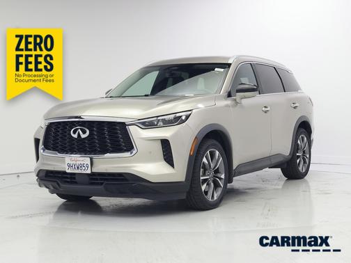 Gray 2023 INFINITI QX60 Luxe