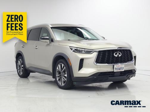 Gray 2023 INFINITI QX60 Luxe