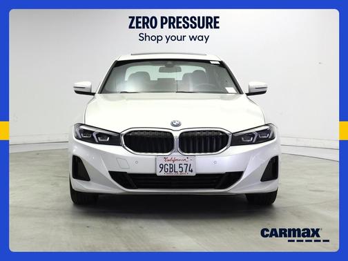 White 2023 BMW 330e