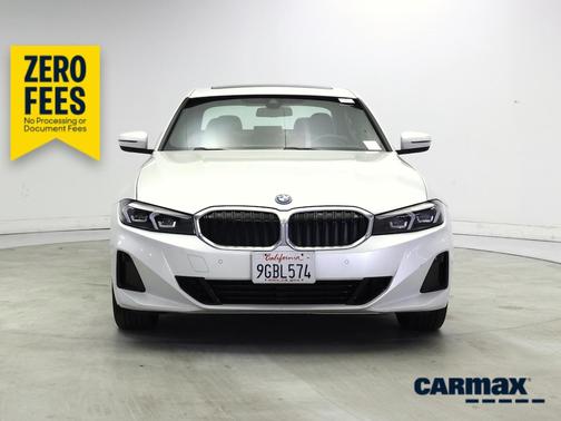 White 2023 BMW 330e