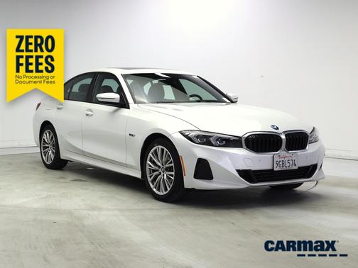 White 2023 BMW 330e