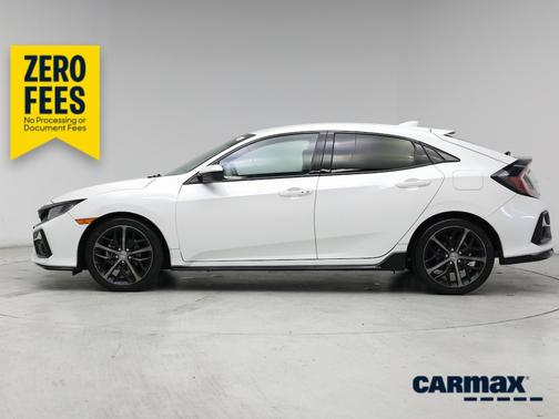 White 2021 Honda Civic Sport