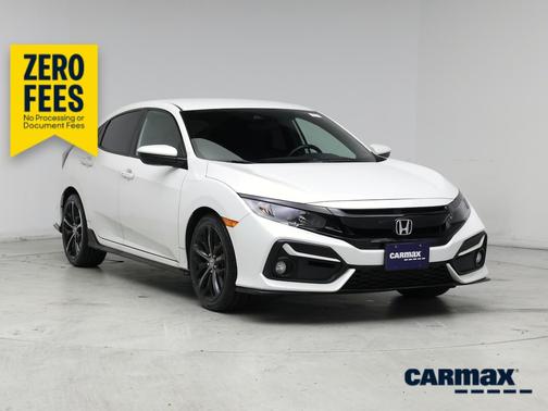 White 2021 Honda Civic Sport