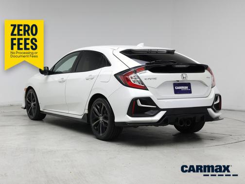 White 2021 Honda Civic Sport