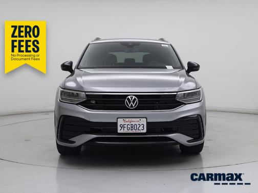 Silver 2023 Volkswagen Tiguan SE R-Line Black