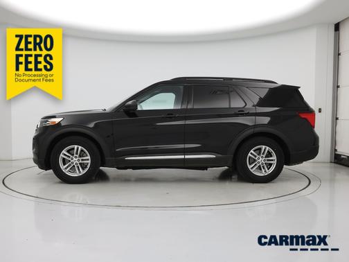 Black 2021 Ford Explorer XLT