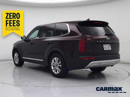 Burgundy 2021 Kia Telluride LX