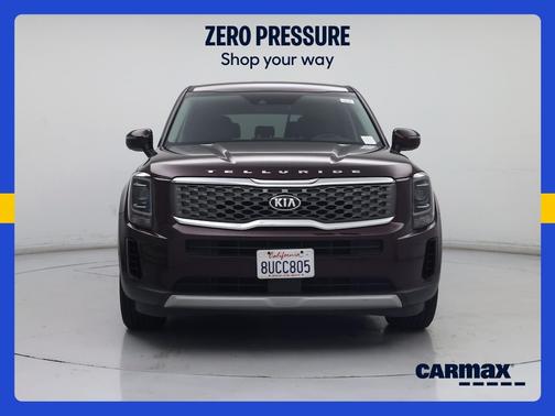 Burgundy 2021 Kia Telluride LX