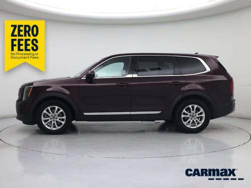 Burgundy 2021 Kia Telluride LX
