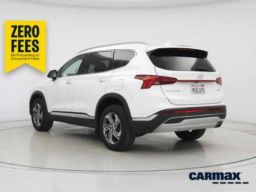 White 2023 Hyundai SANTA FE SEL