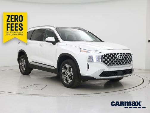 White 2023 Hyundai SANTA FE SEL