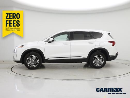 White 2023 Hyundai SANTA FE SEL