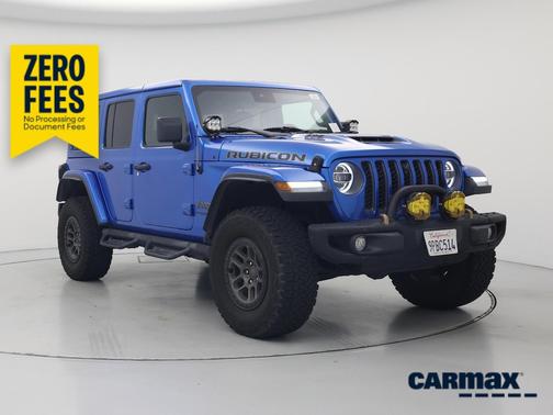 Blue 2022 Jeep Wrangler Unlimited Rubicon 392
