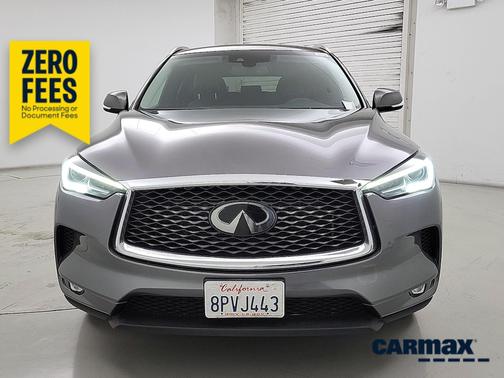 Gray 2020 INFINITI QX50 Luxe