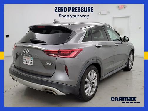 Gray 2020 INFINITI QX50 Luxe