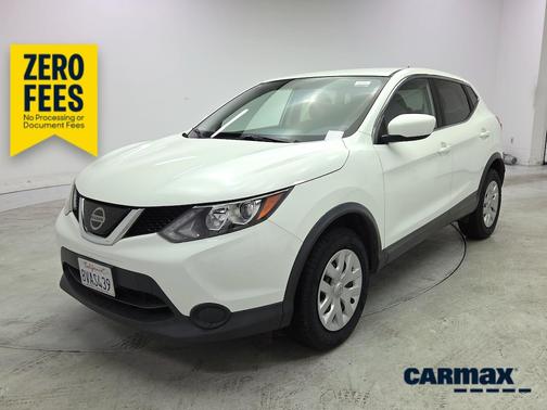 White 2019 Nissan Rogue Sport S