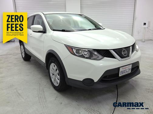 White 2019 Nissan Rogue Sport S